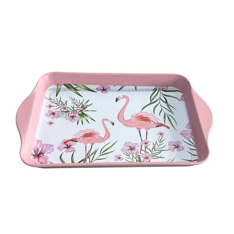 Food Grade Wholesale Custom Printed Metal Rolling Tray Plain MINI Rolling Tin Tray and Grinder Mini Rolling Tray