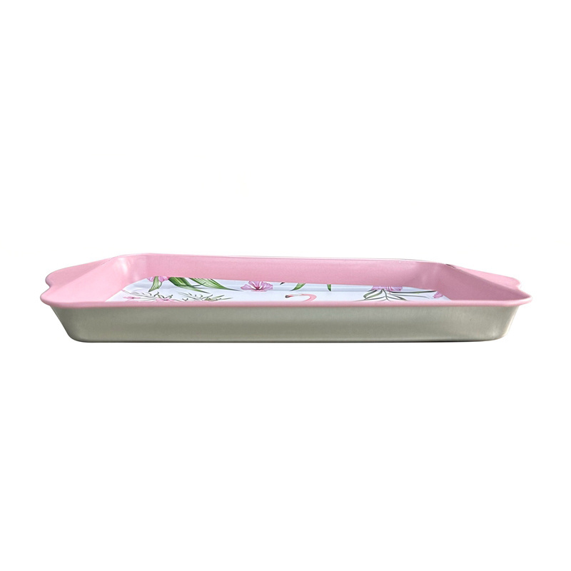 Food Grade Wholesale Custom Printed Metal Rolling Tray Plain MINI Rolling Tin Tray and Grinder Mini Rolling Tray