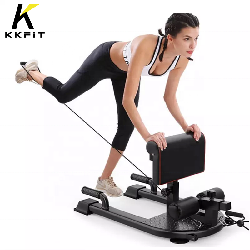 KKFIT Gym Equipment Unisex Multifunctional Leg Abdominal Buttocks Strength Training Sissy Squat Machine