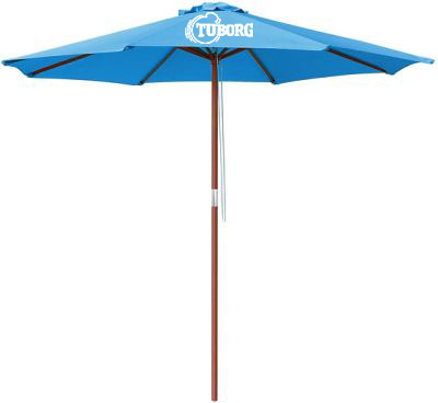 High Quality Hardwood Waterproof Sun Protection Smart Outdoor Garden Use Umbrella patio Square beach umbrella