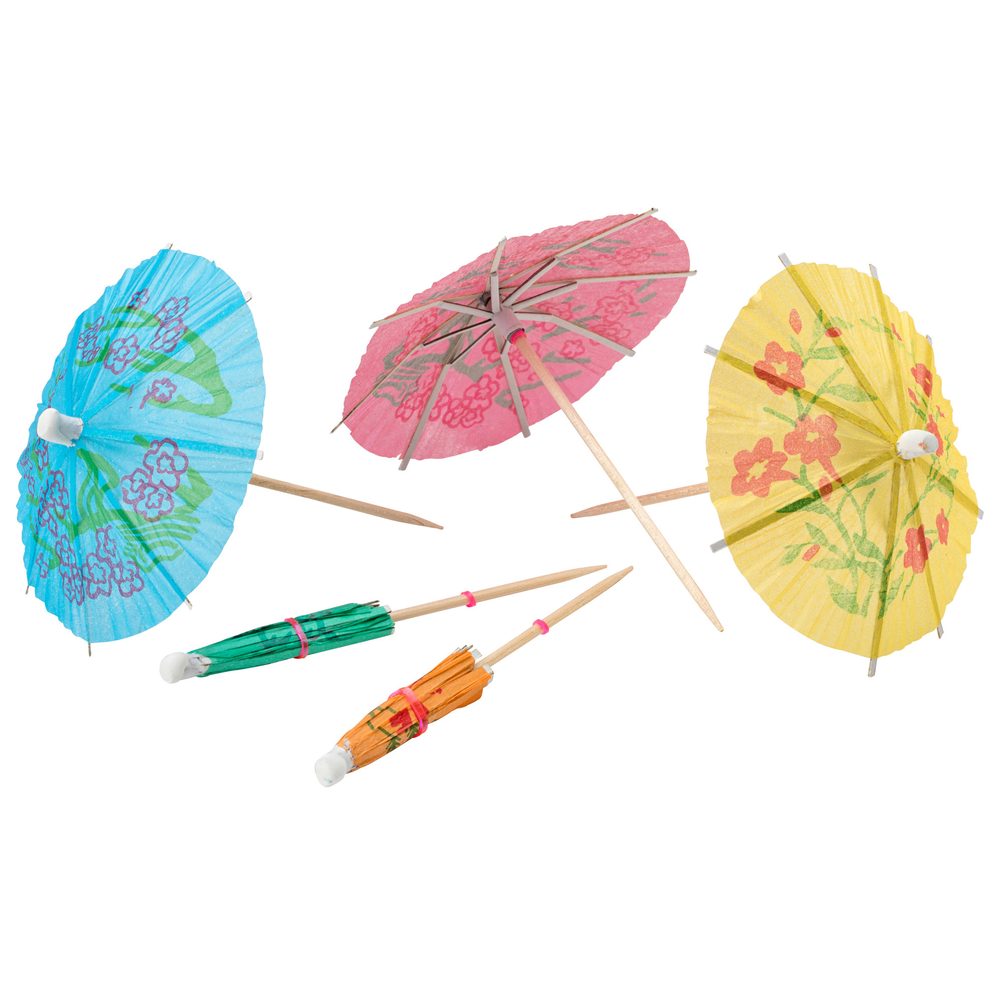 Cocktail Umbrella Drinks Mini Umbrella Toothpick Paper Umbrella Pick For Bar Promotion Activities