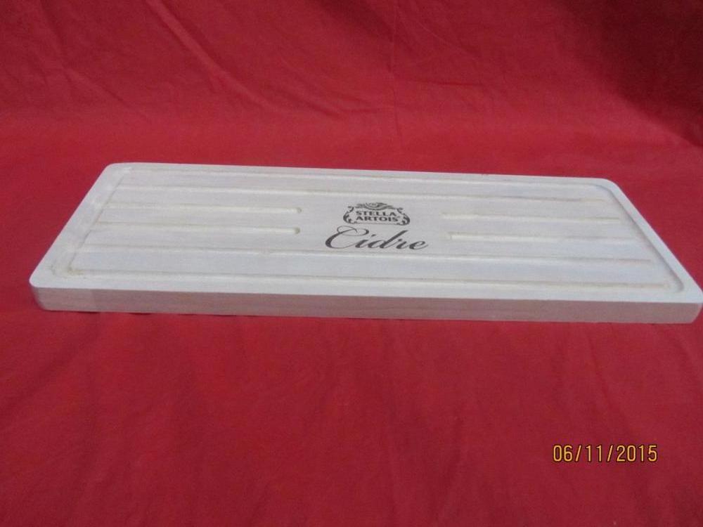 Cidre Wooden Drip Tray mat runner home bar pub man cave