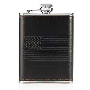 Crown Royal Buchanan's Windsor Bulleit Don Julio Hip Flask for Liquor Matte Black 6 Oz