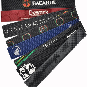 Bacardi PVC Mould Bar Spill Mats