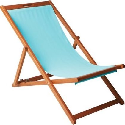 Lightweight & Durable Foldable Wooden Deck Chair