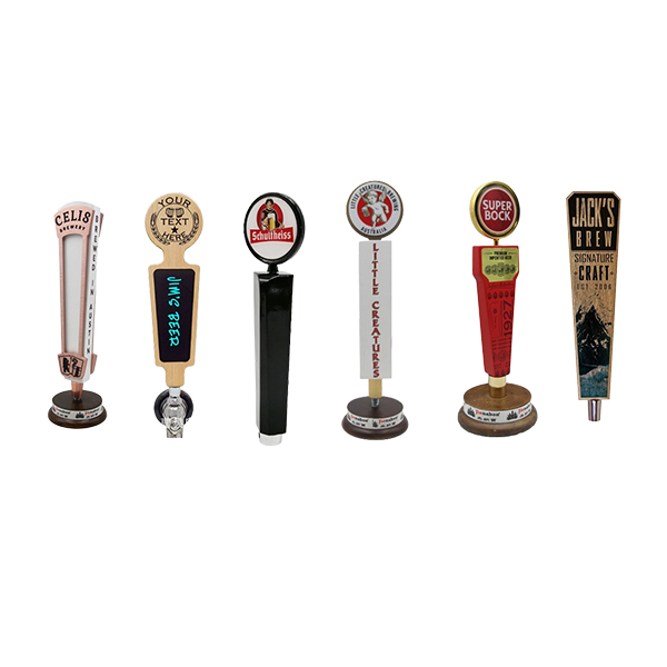 Personalized Beer Dispenser Decorative Resin Faucet Custom Bar Accessories Blank Short Ferrule Insert Copper Beer Tap Handle