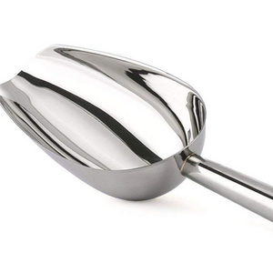 kks Stainless Steel Ice Scoop Small Metal Food Candy Scoop