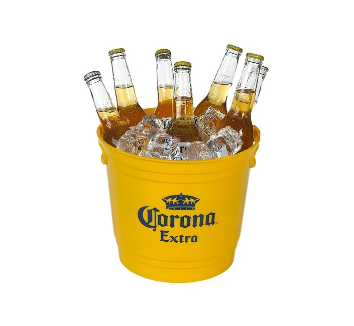 Promotional Plastic Beer wine Ice Bucket 6 Liters