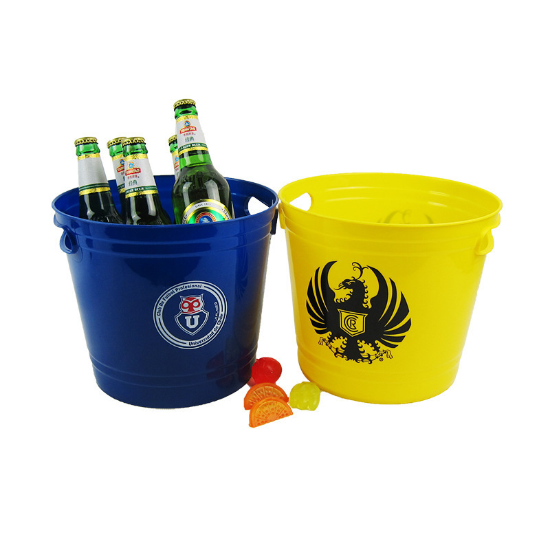 Promotional Plastic Beer wine Ice Bucket 6 Liters