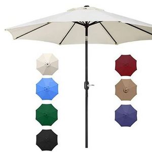 Outdoor 3m  blue red Waterproof Sun Shade Beach Restaurant Parasol Garden Patio Umbrella for Customized Size