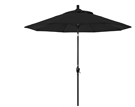 sunshade umbrella parasol 2.7m Commercial Outdoor Waterproof Cafe Restaurant Garden Wooden Center Pole Patio Umbrellas Parasol