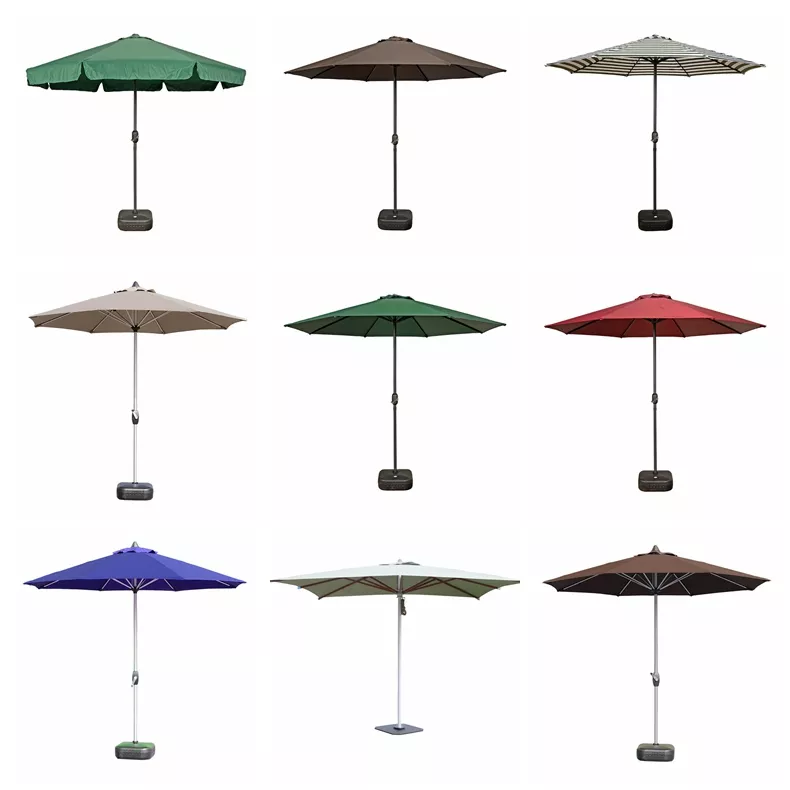 Professional custom printed logo outdoor umbrella advertising beach sun parasol garden patio umbrellas wholesale