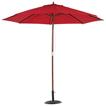 Hoegaarden belgian white ale beer patio umbrella market style