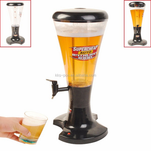 Draft Beer Tower 3L Tabletop Drink Dispenser with Tap