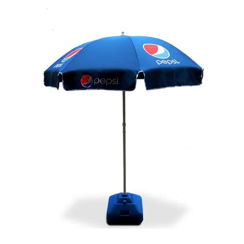 Professional custom printed logo outdoor umbrella advertising beach sun parasol garden patio umbrellas wholesale