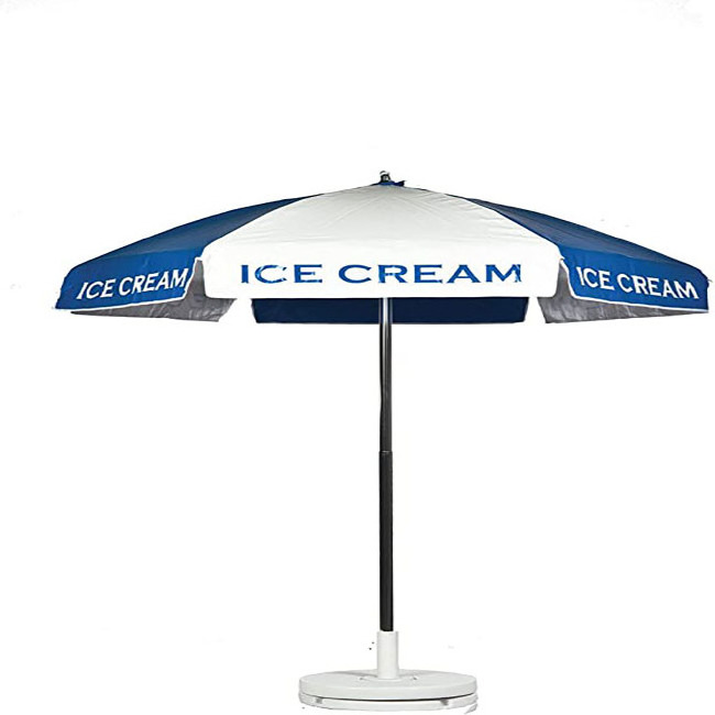 Professional custom printed logo outdoor umbrella advertising beach sun parasol garden patio umbrellas wholesale