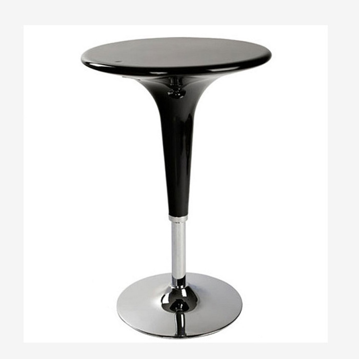 Night Club Pub Bar Top Table Custom Round Metal High Bar Table with Base Outdoor