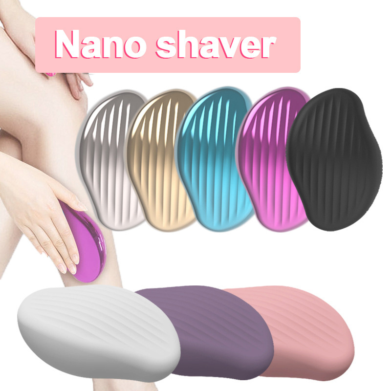 KKS Beauty Tool Glass Hair Removal Painless crystal hair eraser Shaver Safe Epilator Physical Crystal Hair Removal