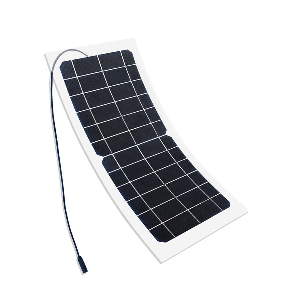 New 18V Monocrystalline Silicon Solar Panels 25W Portable Flexible Foldable System Solar Energy for Outdoor Use