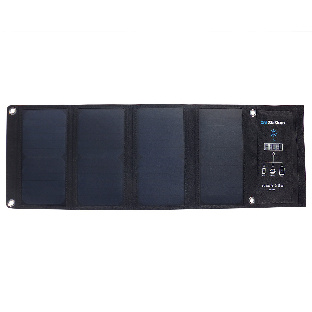 Portable 30W Foldable Solar Charger Mobile Phones Laptops Waterproof USB 5V Solar Panel Camping Hiking 70W/50W/30W Options