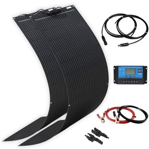 High Efficiency Portable Foldable Solar Panel 60W-120W 18V Black Flexible Panels for On-the-go Power