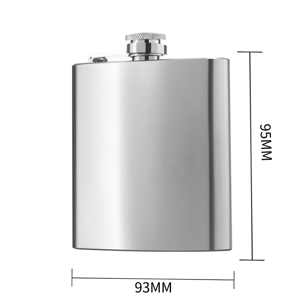 Custom Whiskey Leakproof Drinking Liquor Flask 5oz 6oz 7oz 8oz 9oz Stainless Steel Alcohol Camping Pocket Hip Flask