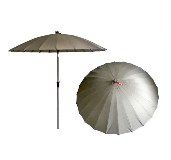 Big giant outdoor patio sun beach umbrella wooden garden balinese parasol for sale