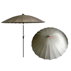 Big giant outdoor patio sun beach umbrella wooden garden balinese parasol for sale