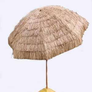 Portable Durable Outdoor Parasol Garden Umbrella Base Stand Round Wooden Patio Beach Umbrella Sun Shelter