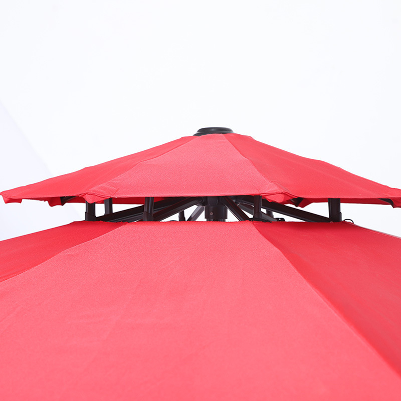 Customized patio umbrellas beach outdoor Advertising parasol beer garden sun umbrella bistro restaurant