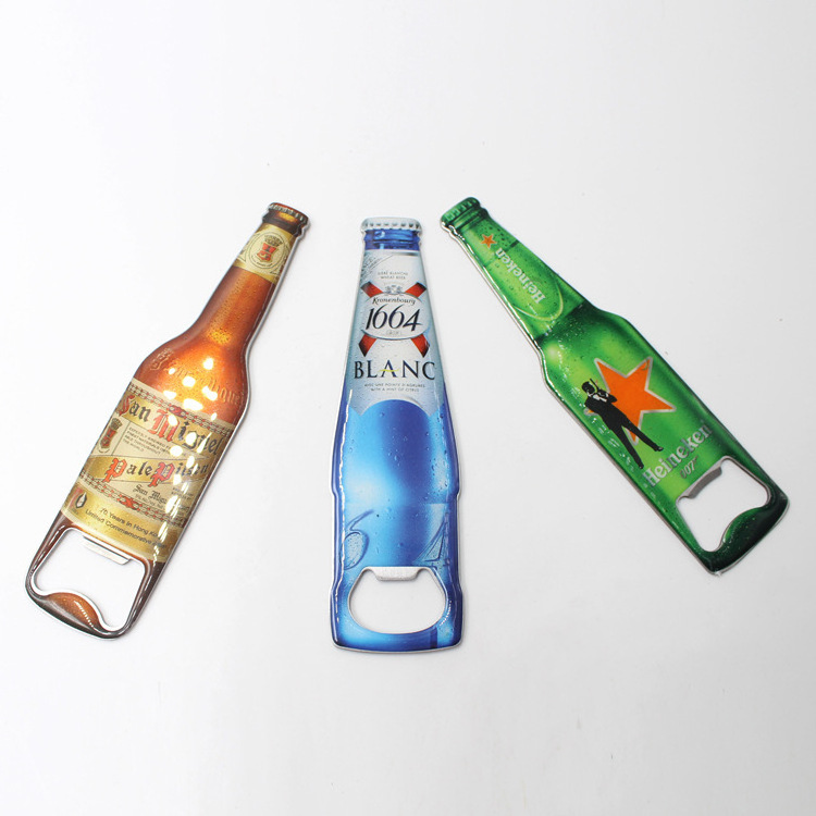 customized metal bar beer bottle opener stainless steel  bar blade bottle openers