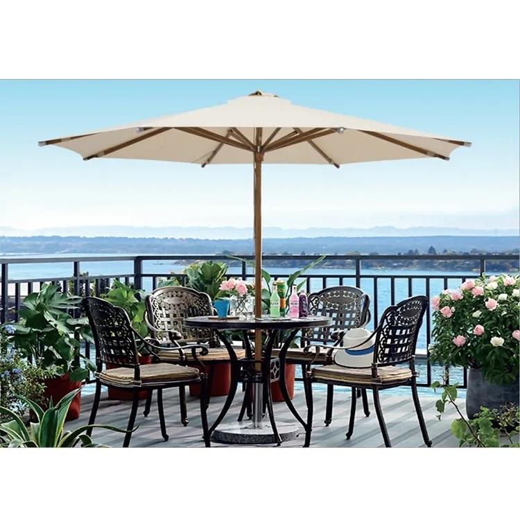 Factory Frame Outdoor Garden furniture Parasol Beach Umbrella Swimming pool promotion square durable Patio umbrella