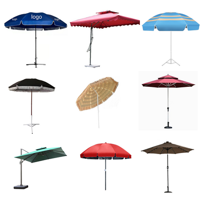 Outdoor Furniture Garden Umbrella Cantilever Large Parasol Patio Parasol Economic Umbrellas For Beach