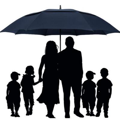 72 Inch Huge Golf Umbrella UV Protection Auto Open Windproof Umbrella For Family