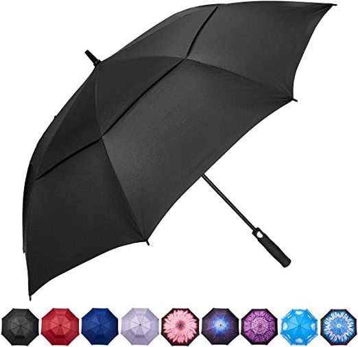 Suppliers Manufacturer Wholesale Windproof Umbrella Custom Promotional Business Golf Umbrella