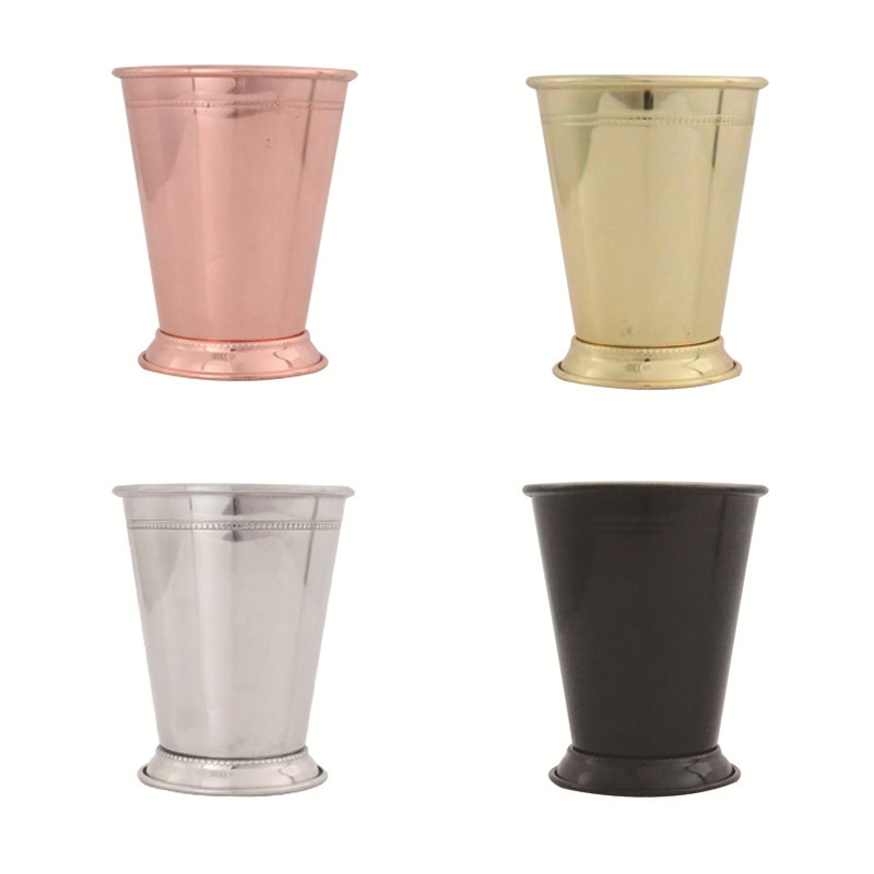 High Quality Metal Cocktail Coffee Drinking Cup Special Mint Julep Cup