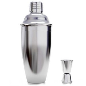 Stainless Steel Cocktail Shaker Home Bar Set Includes 24 OZ Martini Shaker