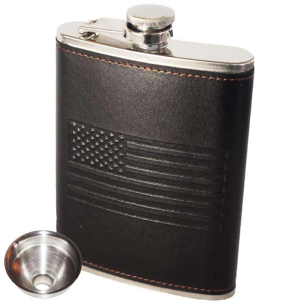 8oz Stainless Steel Hip Flask and Funnel Set