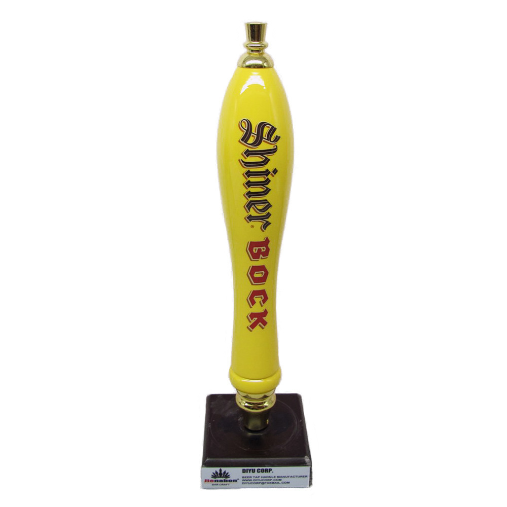 Custom Decorative Beer Tap Handle Hardware Brewery Keg Resin Beer Pull Handles