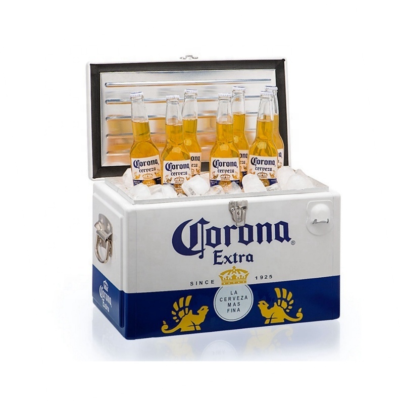 2021 New Design  Corona Metal Beer Cooler Box