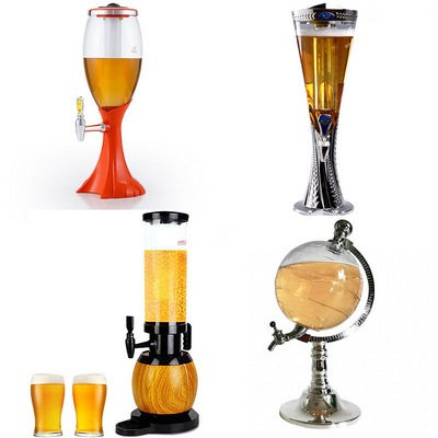 Cheap Draft Beer Tower 3.5L Tabletop Drink Dispenser with Tap