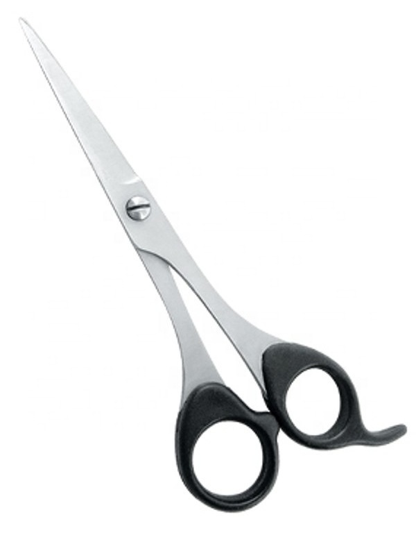 Best Quality Plastic Handle Shears Hairdressing Barber Hair Cutting Scissors Beauty Shears Stainless Steel Edge