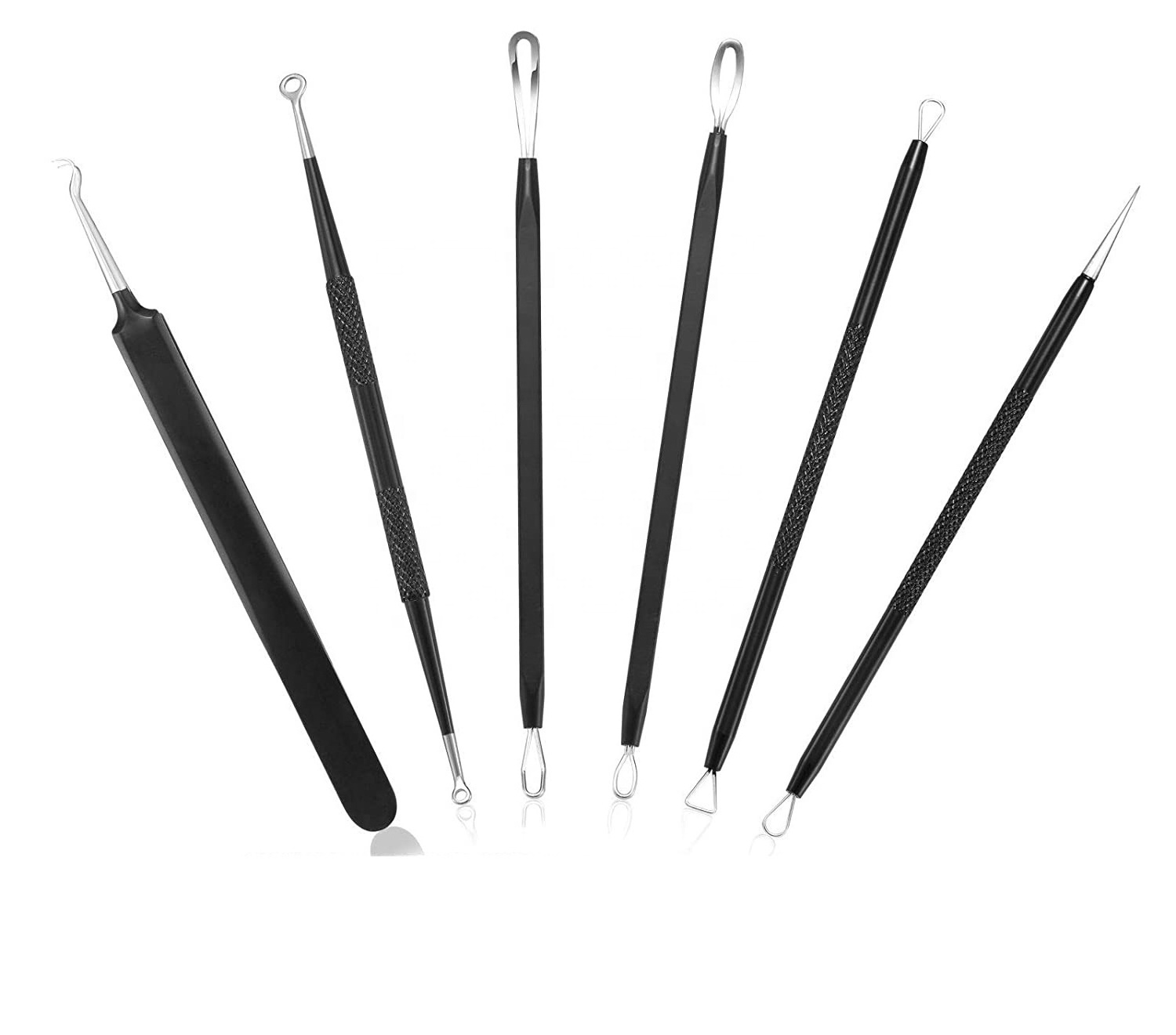 Blackhead Remover Pimple Popper Tool Kit Professional Stainless Pimples Comedone Extractor Removal Tool