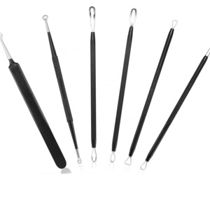 Blackhead Remover Pimple Popper Tool Kit Professional Stainless Pimples Comedone Extractor Removal Tool