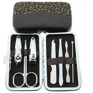 Manicure Kit Professional Grooming Pedicure Nail Care Tools with Travel Case Perfect for Salons Spas Home Use