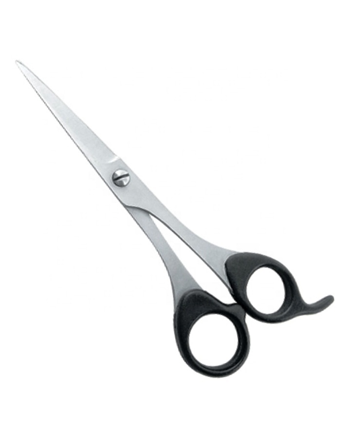 Best Quality Plastic Handle Shears Hairdressing Barber Hair Cutting Scissors Beauty Shears Stainless Steel Edge