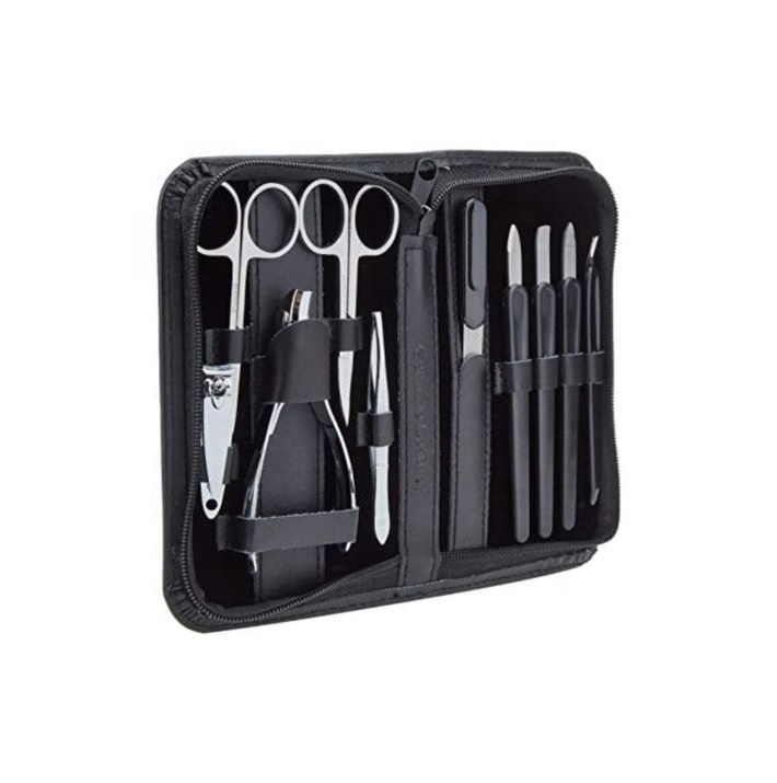 Manicure Kit Professional Grooming Pedicure Nail Care Tools with Travel Case Perfect for Salons Spas Home Use