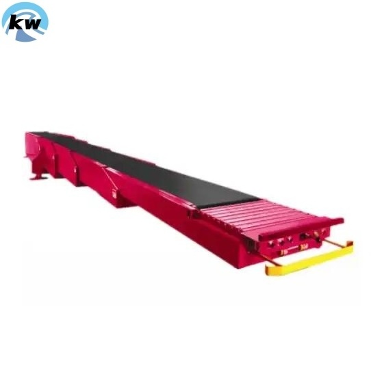 Container Truck Loading And Unloading Telescopic Belt Conveyor For Carton Loading