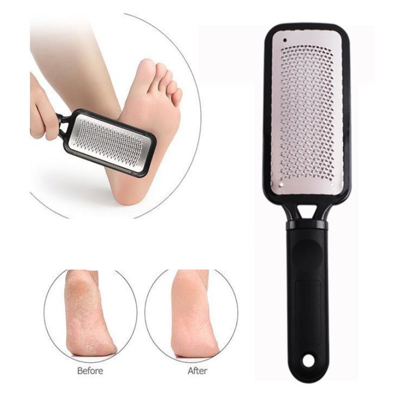 Beauty machine Dual Sided Foot File Heel Grater For The Feet Pedicure Rasp Remover wooden Scrub Manicure Nail Tools