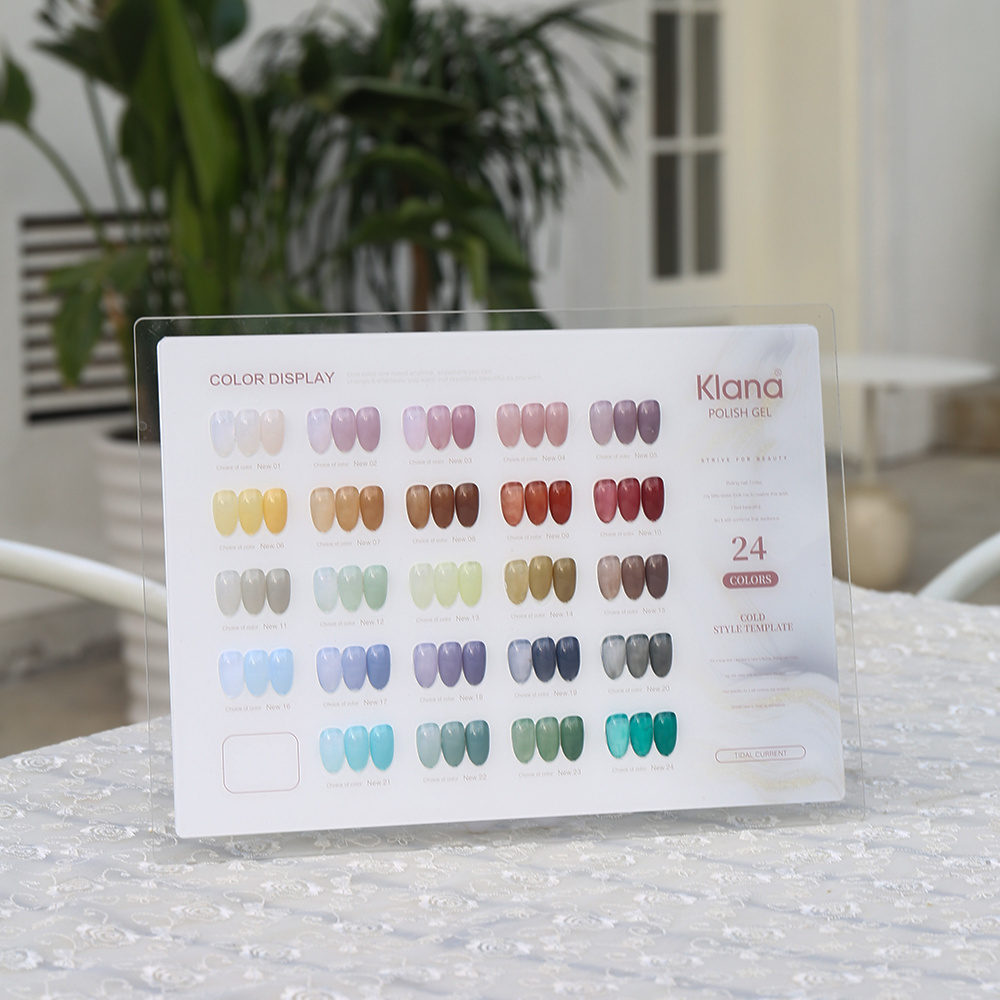 24 Colors Crystal Transparent Nail Polish Jelly Nude Nail Art Gel Lacquer Magnetic UV Soak Off Gel Varnish